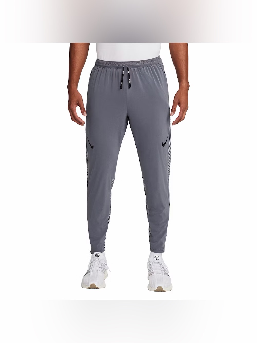 Nike AeroSwift Men's Dri-FIT ADV Running racing Pants FN3361-003 Grey Large NEW